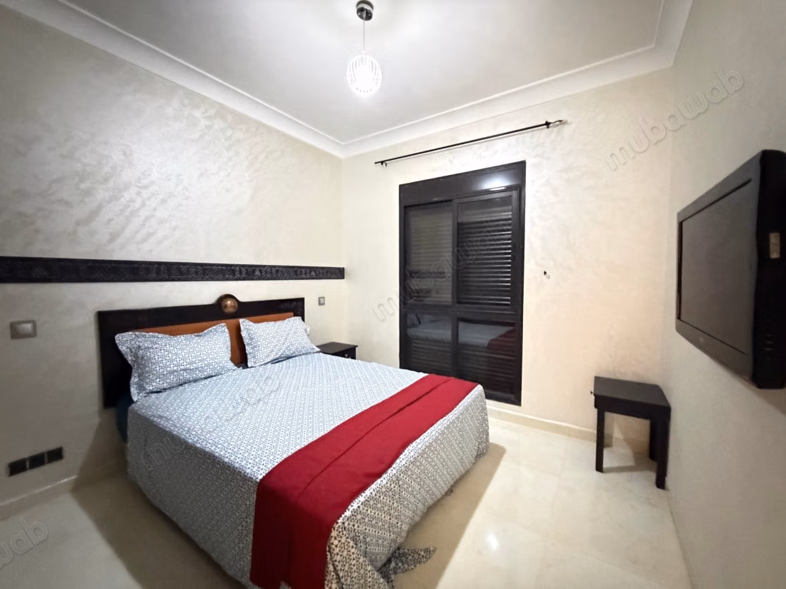Bel appartement 107 m² à louer meublé longue durée à Marrakech Amerchich