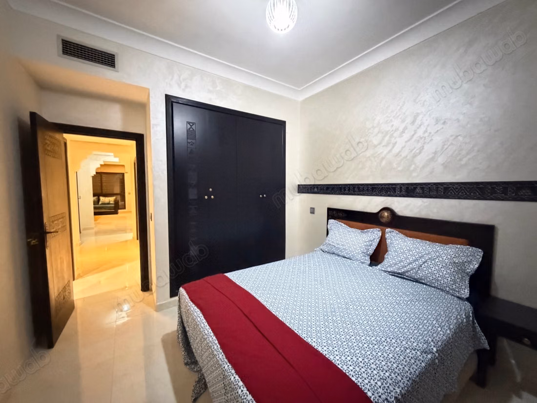 Bel appartement 107 m² à louer meublé longue durée à Marrakech Amerchich