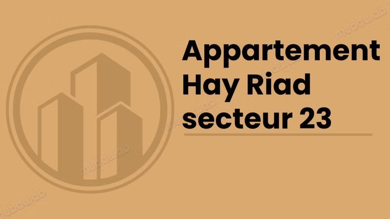 Apartment sector 23 Hay Riad