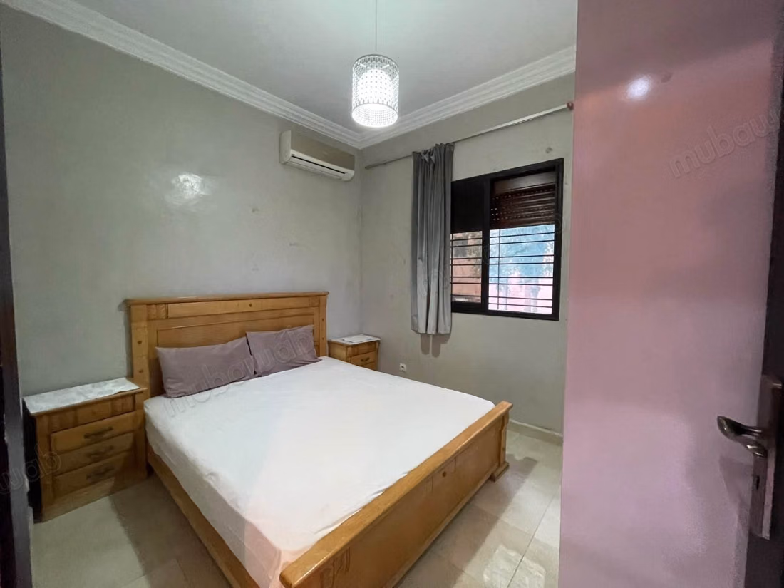 Location jolie appartement meublé à Rez chaussée à abwab Guéliz. 60 mètre