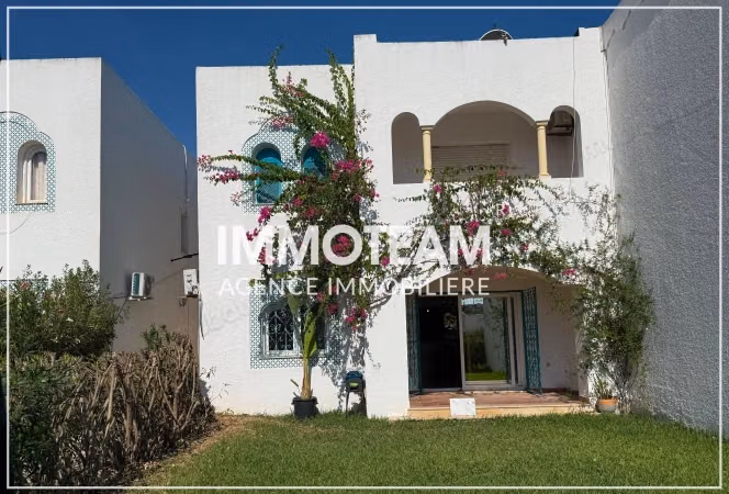 A louer une villa S3 à Yasmine Hammamet