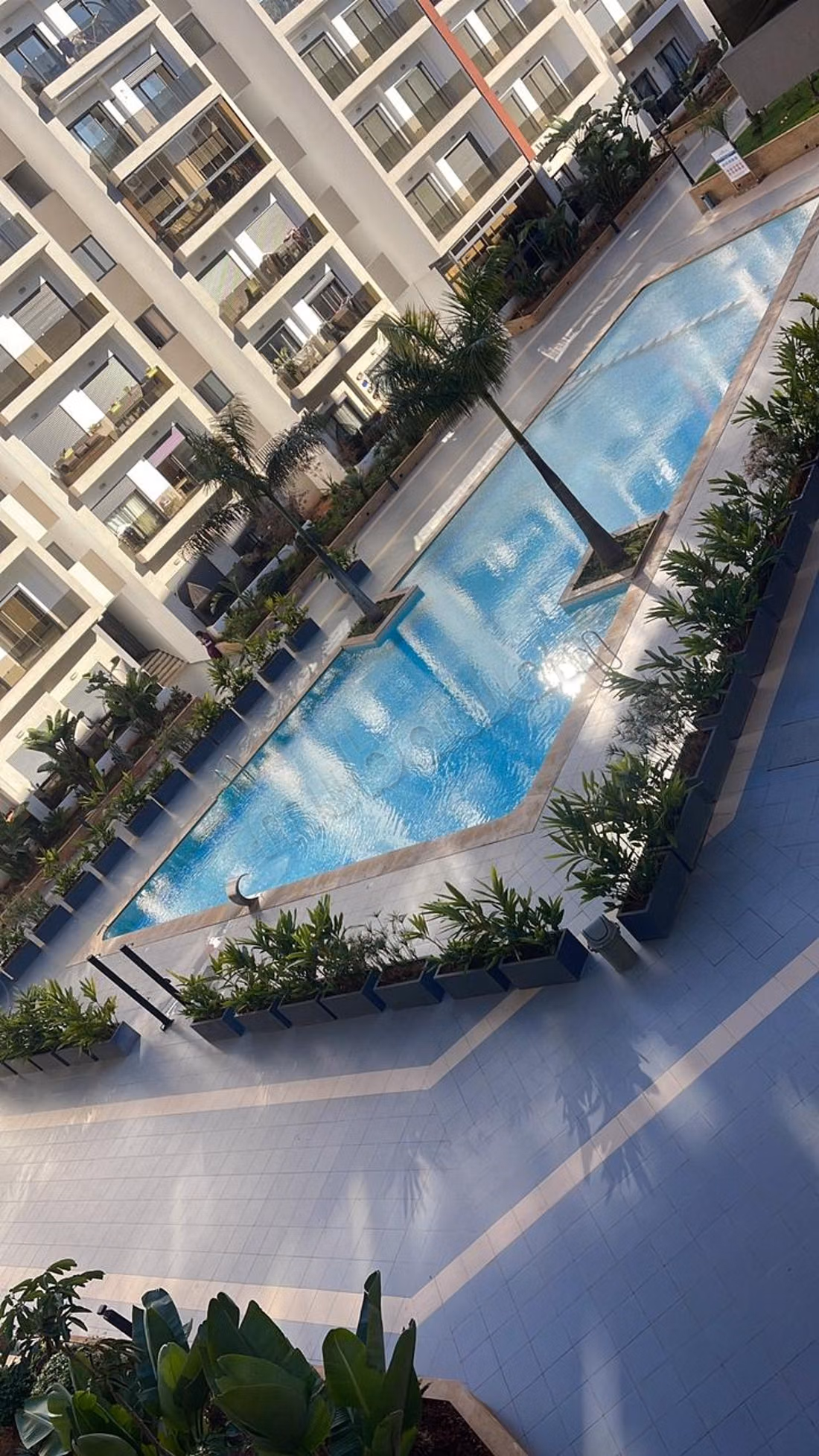 Appartamento di 128 m² con vista mare e piscina