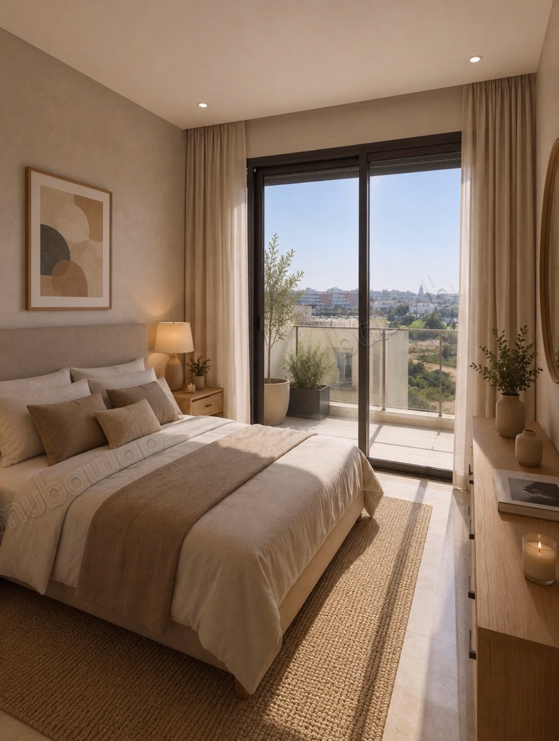 142 m² Apartment with a View of the Greenery