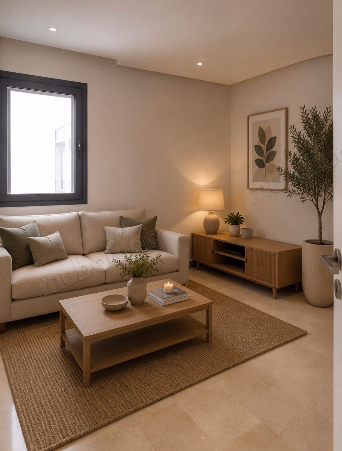 142 m² Apartment with a View of the Greenery