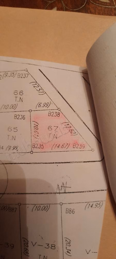 Excelente terreno en venta en Sidi Allal El Bahraoui. Área 109 m²