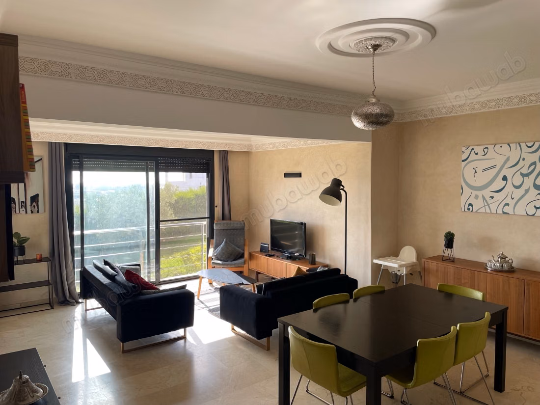Superbe appartement meublé à louer à Asilah. 2 chambres. Meublé