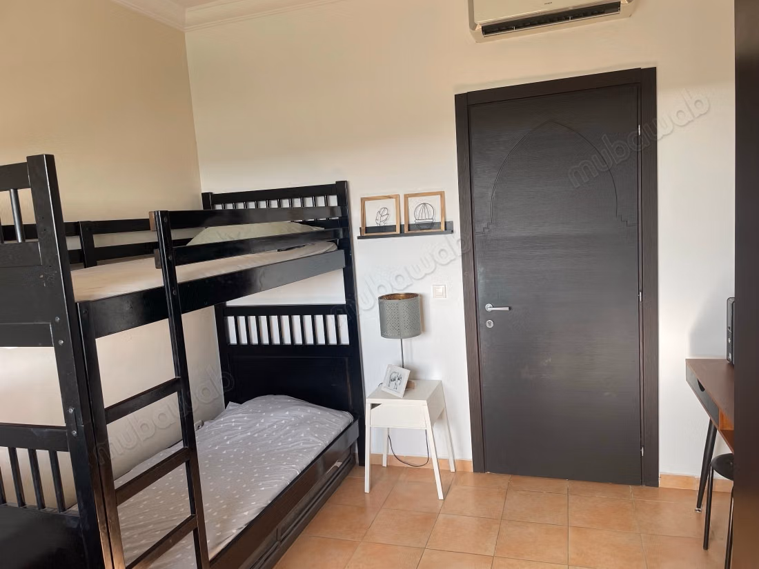 Superbe appartement meublé à louer à Asilah. 2 chambres. Meublé