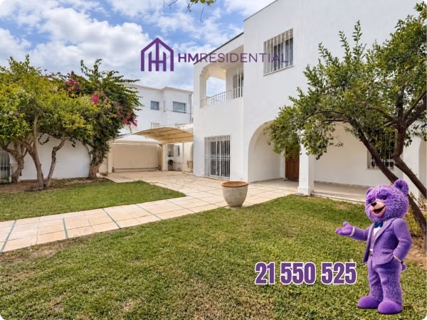 Villa Indipendente S3 in Affitto a La Marsa