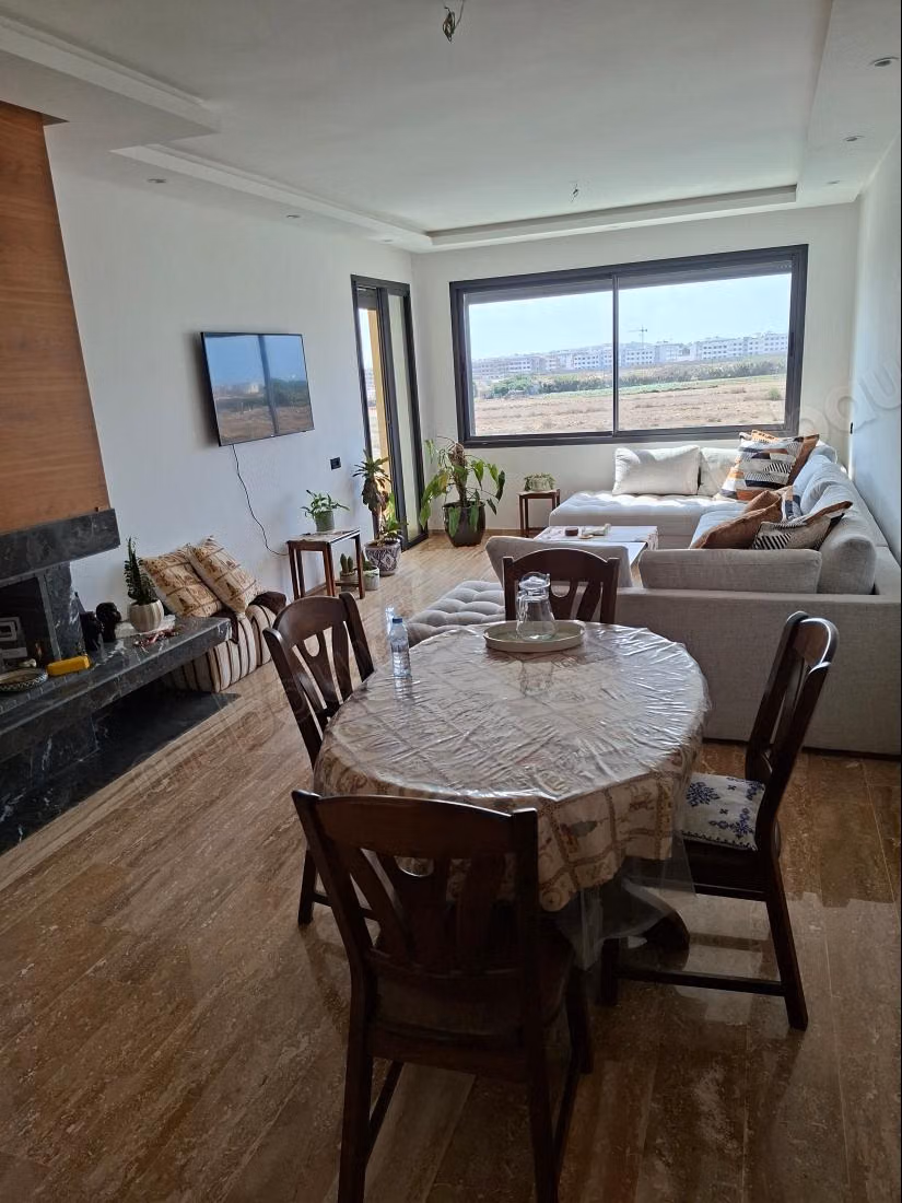 For rent a beautiful apartment with terrace and pool