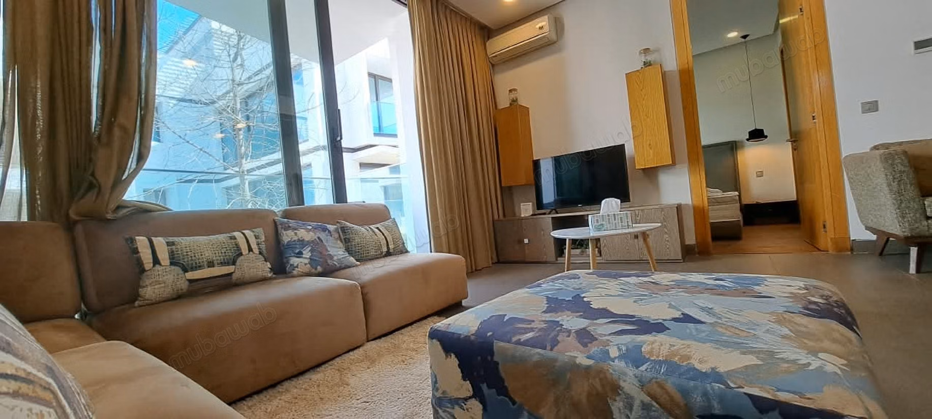 1-bedroom studio for rent, fully furnished, very high standard in Ain Diab