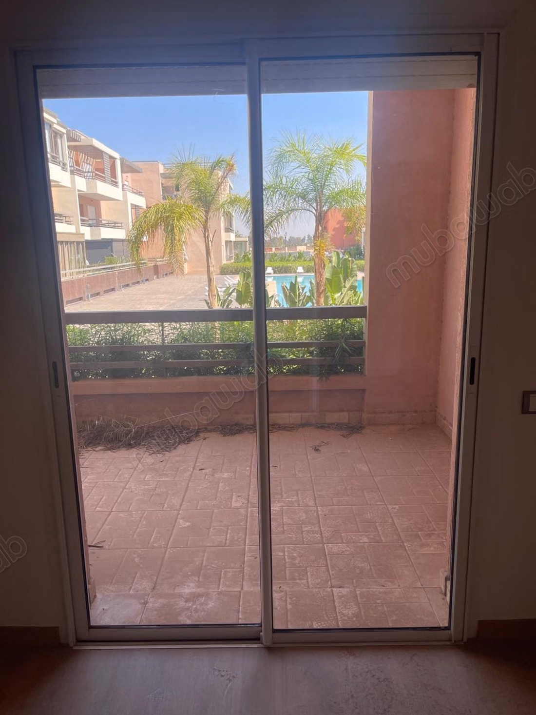 Appartement 90m terasse vue sur piscine, Riad garden