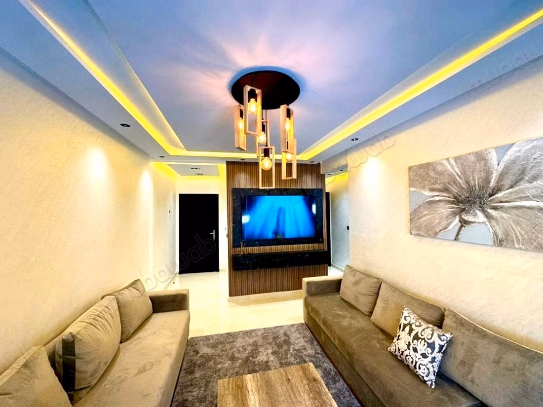 Superbe appartement meublé de standing à louer – 59 m² – Tanja Balia, Tanger