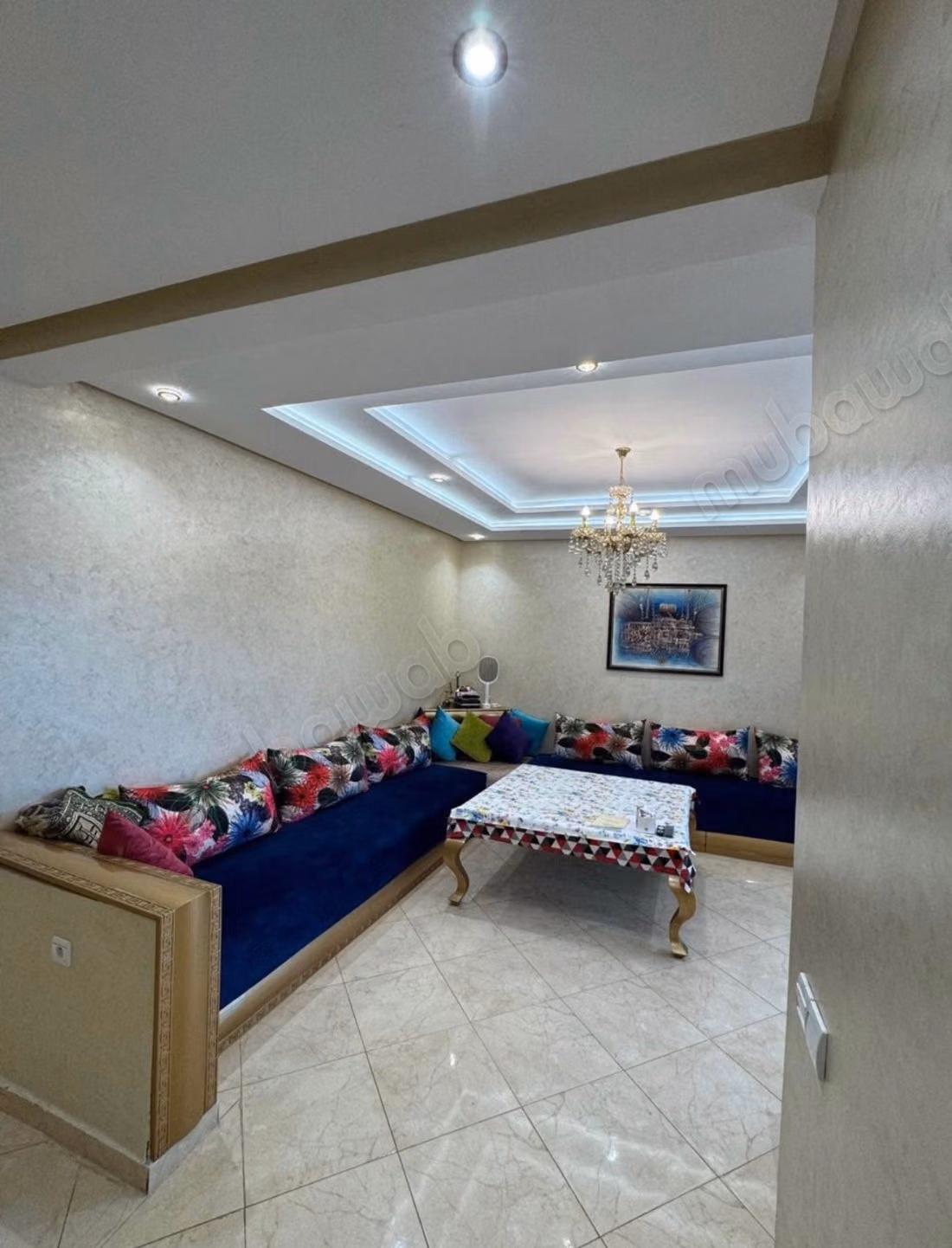 Beautiful apartment for sale in El Mansouria. Total area 87 m². Well furnished
