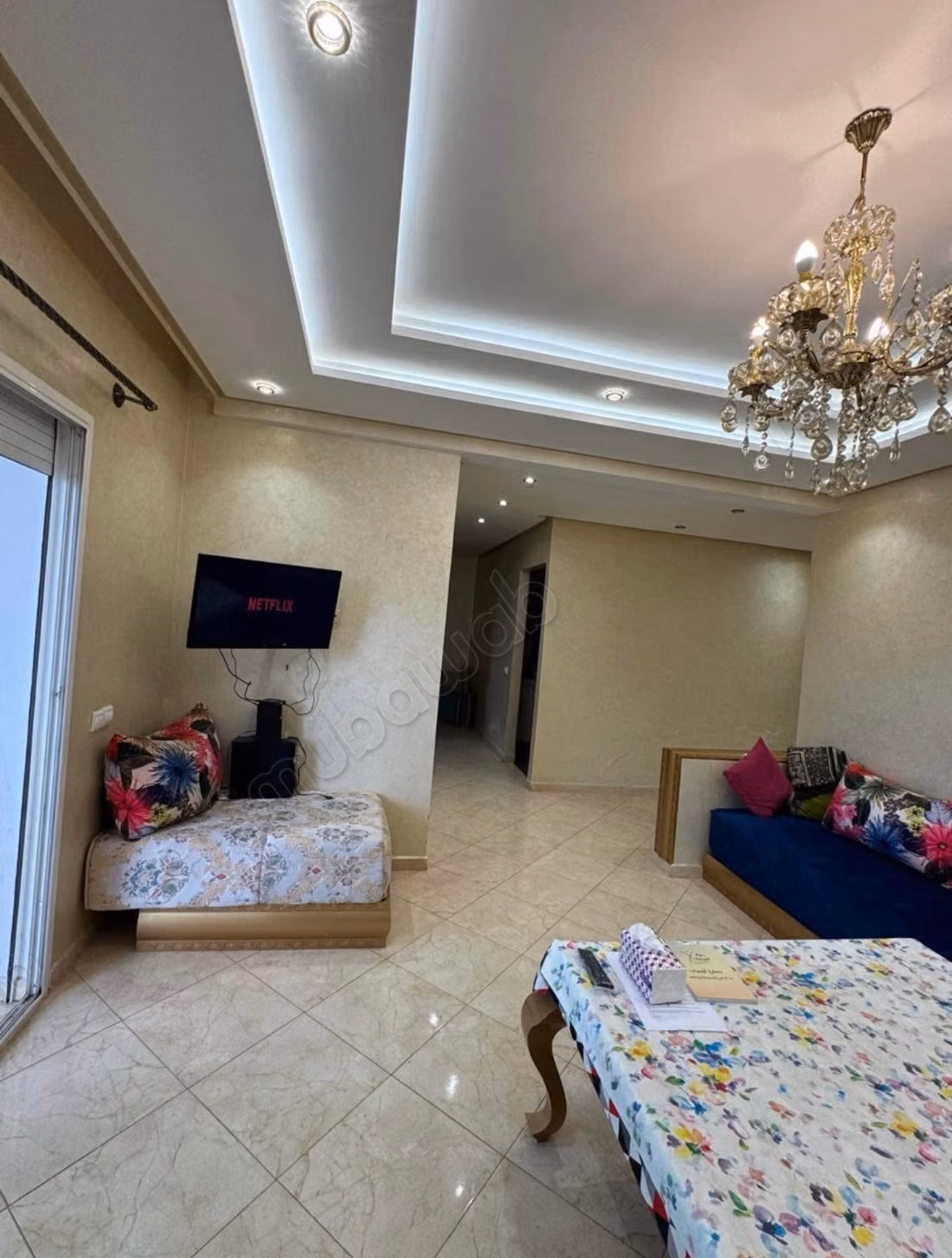 Beautiful apartment for sale in El Mansouria. Total area 87 m². Well furnished