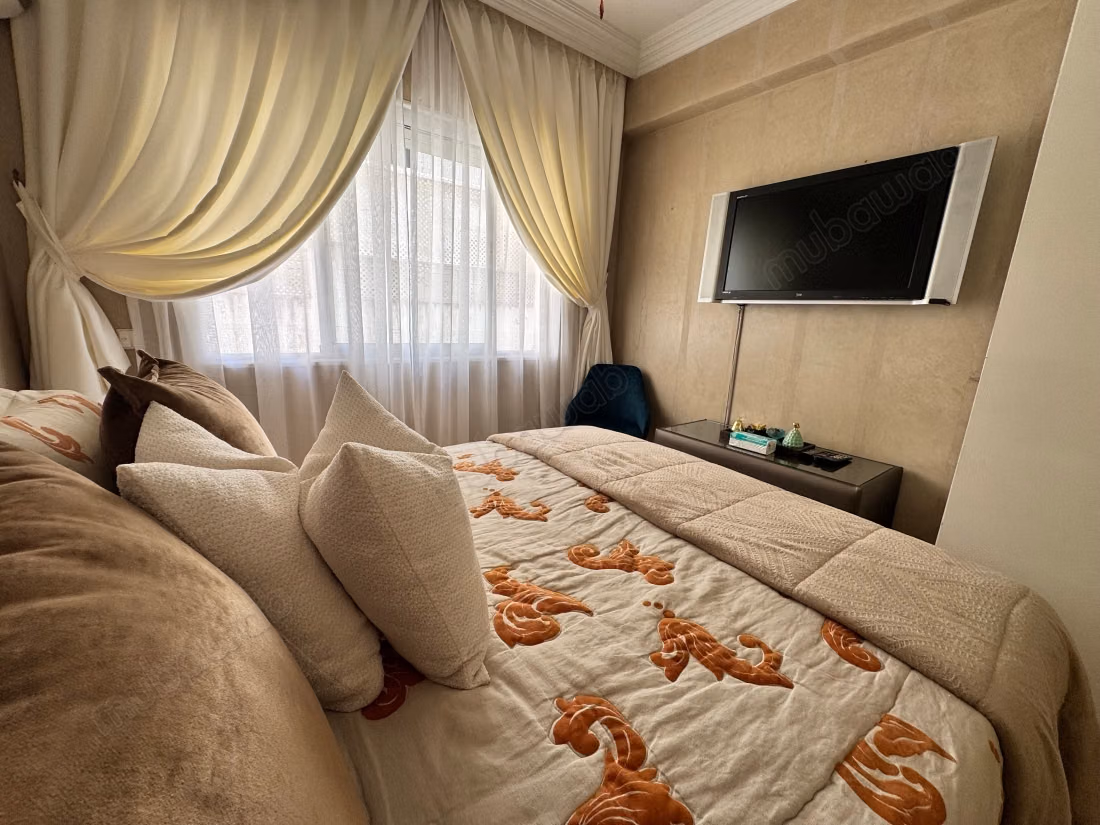 For rent large 2 bedroom furnished in the golden triangle