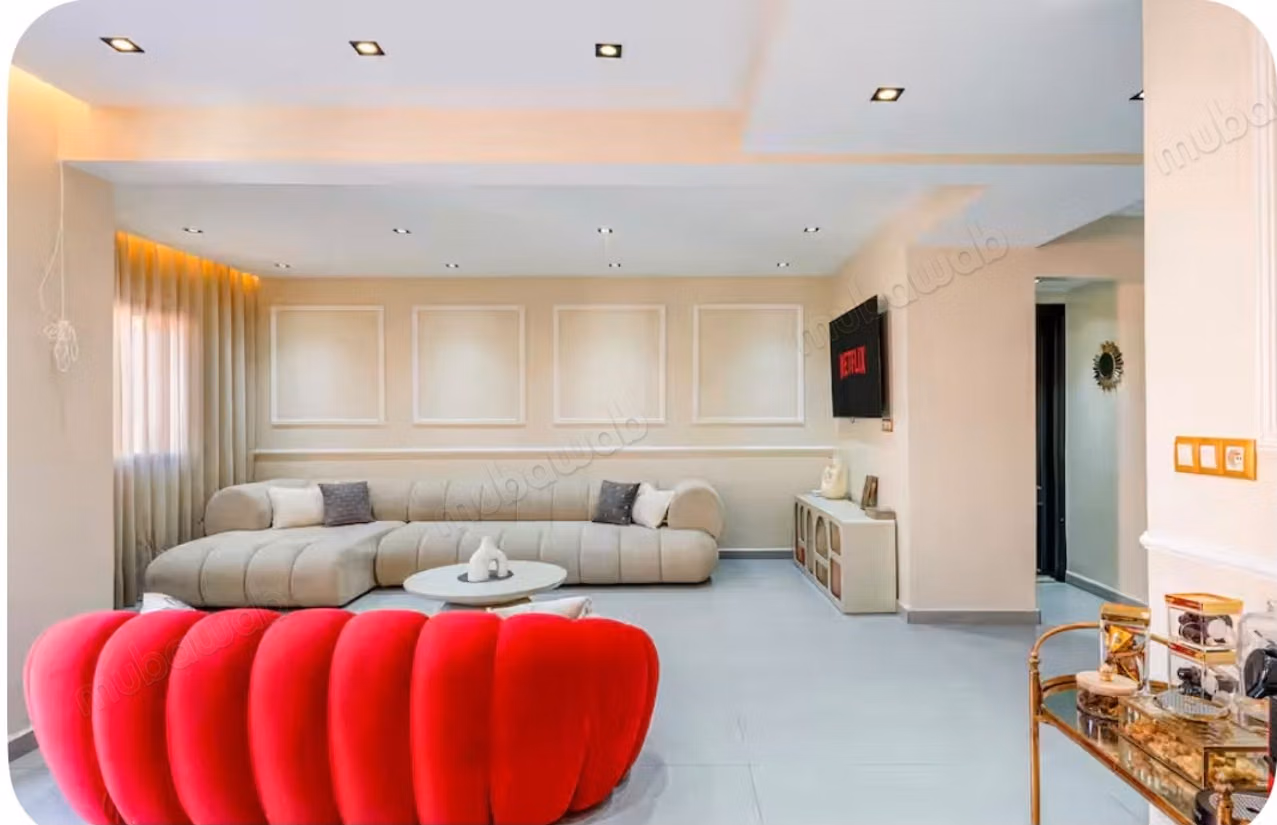 Location d'un joli appartement meublé à Gueliz