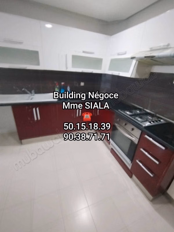Très bel appartement en location à Cité Ennasr 2.3 belles chambres