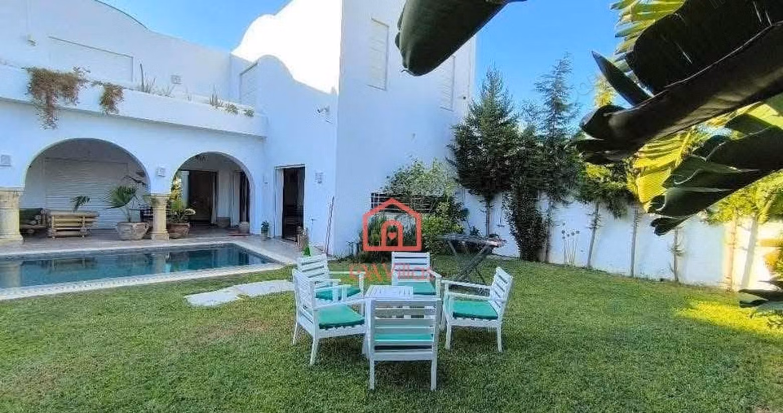Location annuelle villa s4 hamamet 5min de la mer