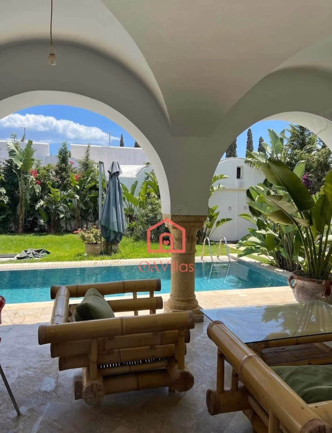 Location annuelle villa s4 hamamet 5min de la mer
