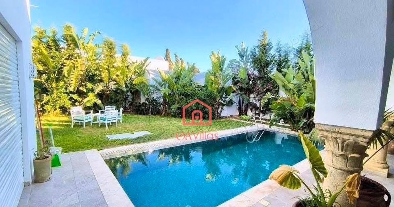 Location annuelle villa s4 hamamet 5min de la mer