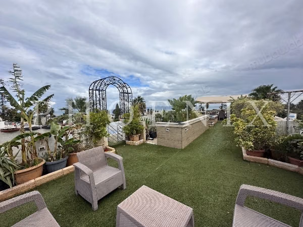 Appartement S2 avec terrasse vue sur mer à Carthag