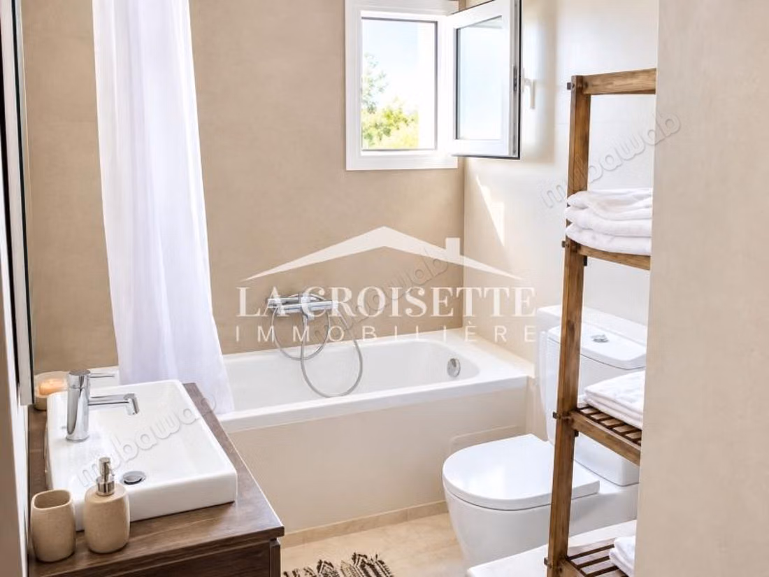 Appartement S3 meublé à Gammarth