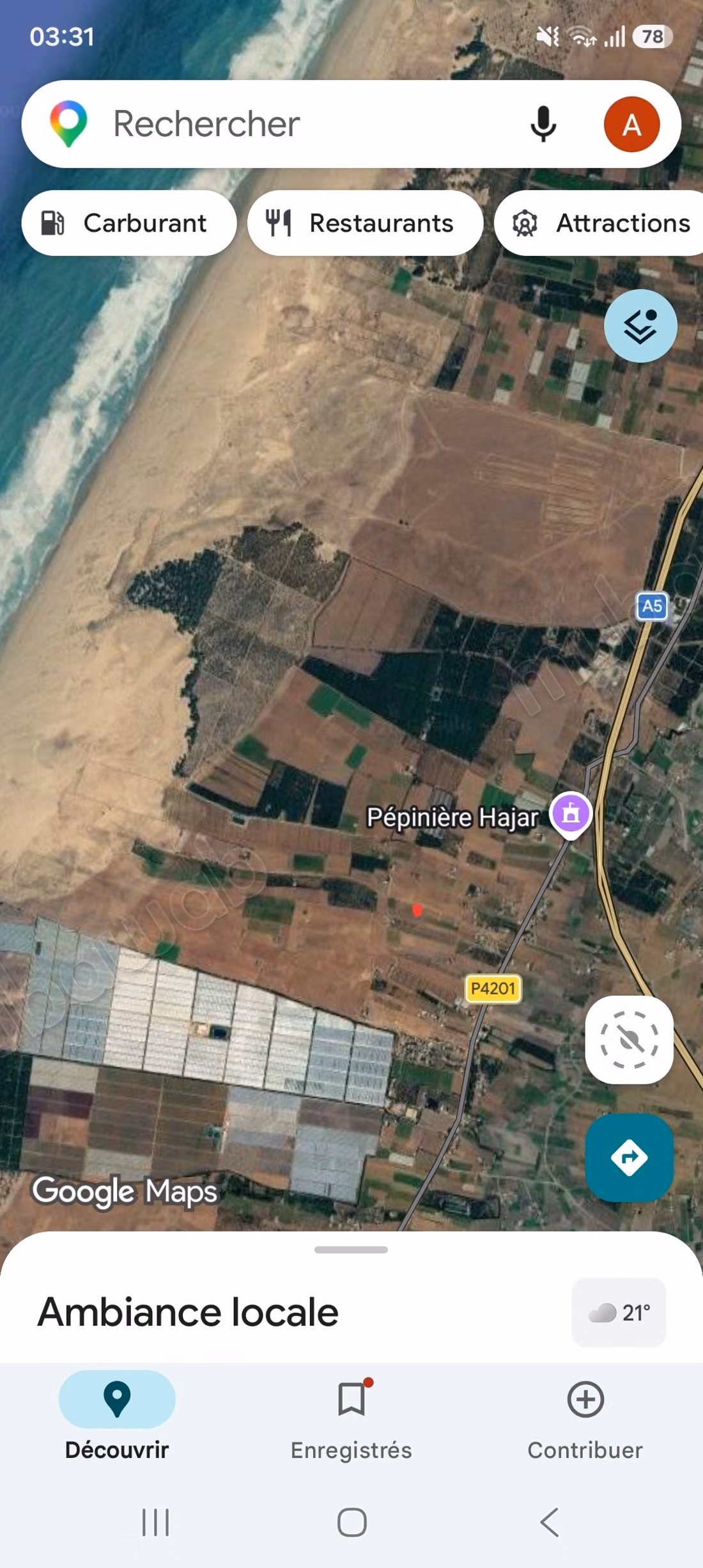 Terrain a vendre