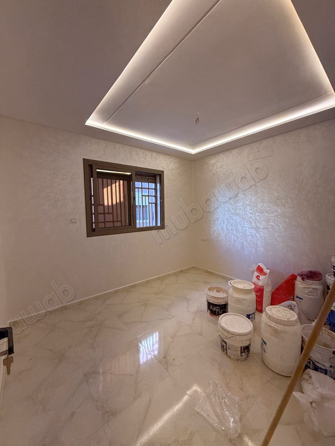 Wonderful apartment for sale in Saidia. Total area 66 m². Sturdy door and satellite dish