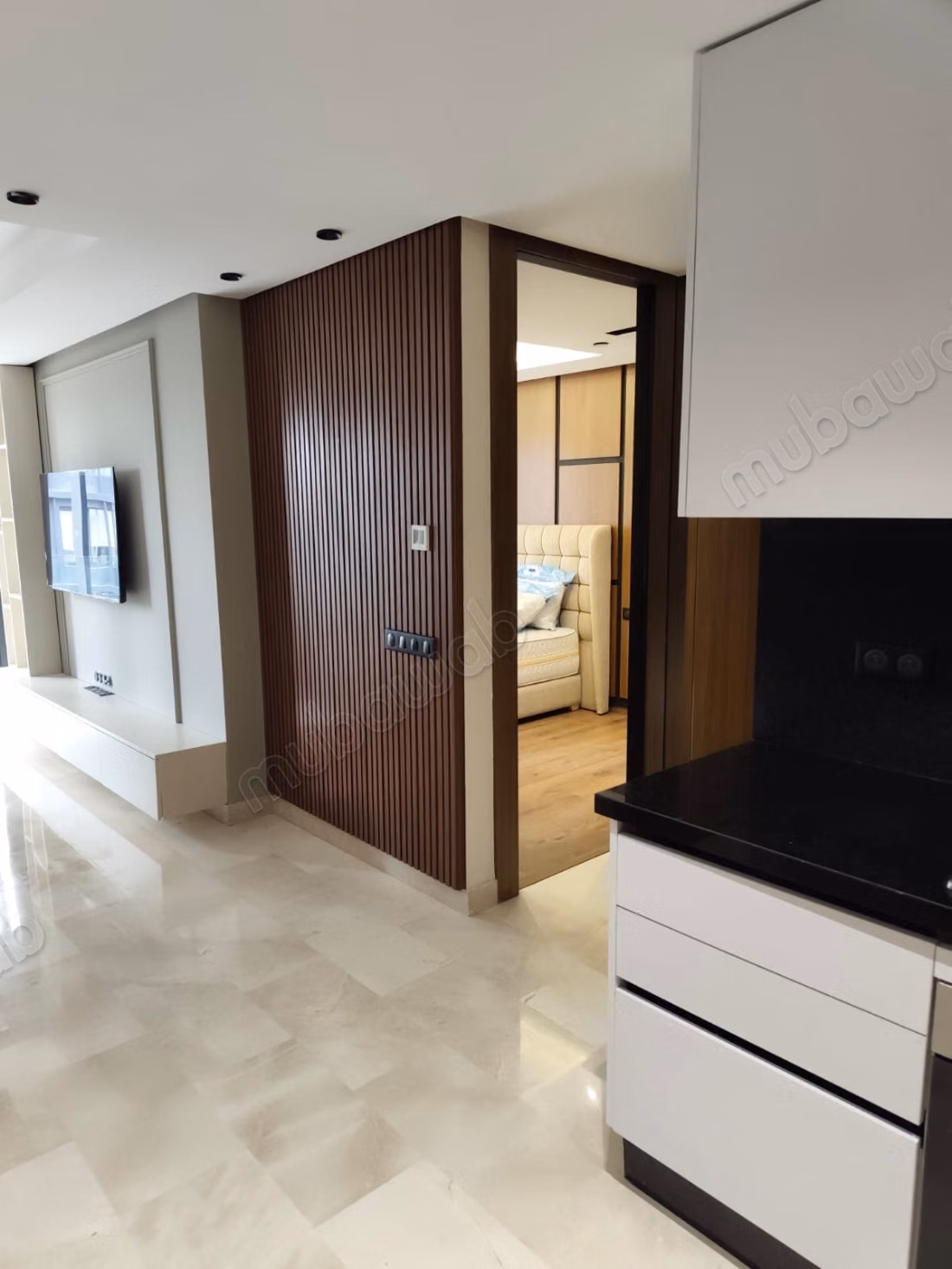 Studio haut standing meublé à louer – Casablanca Finance City CFC