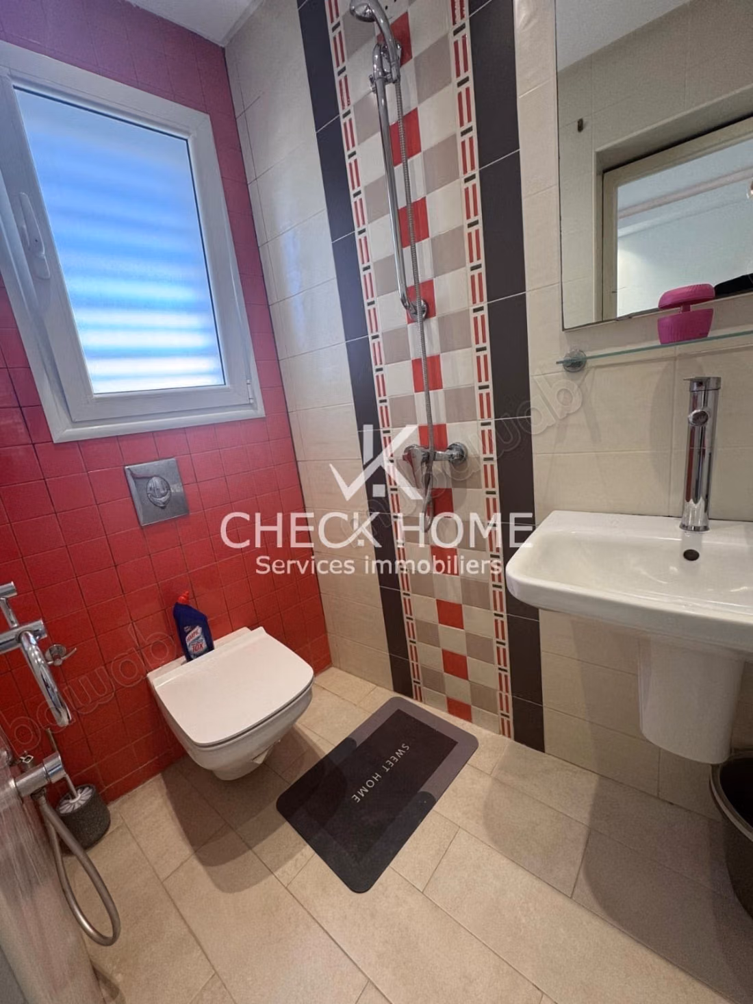 Location annuelle appartement S1 à Nabeul