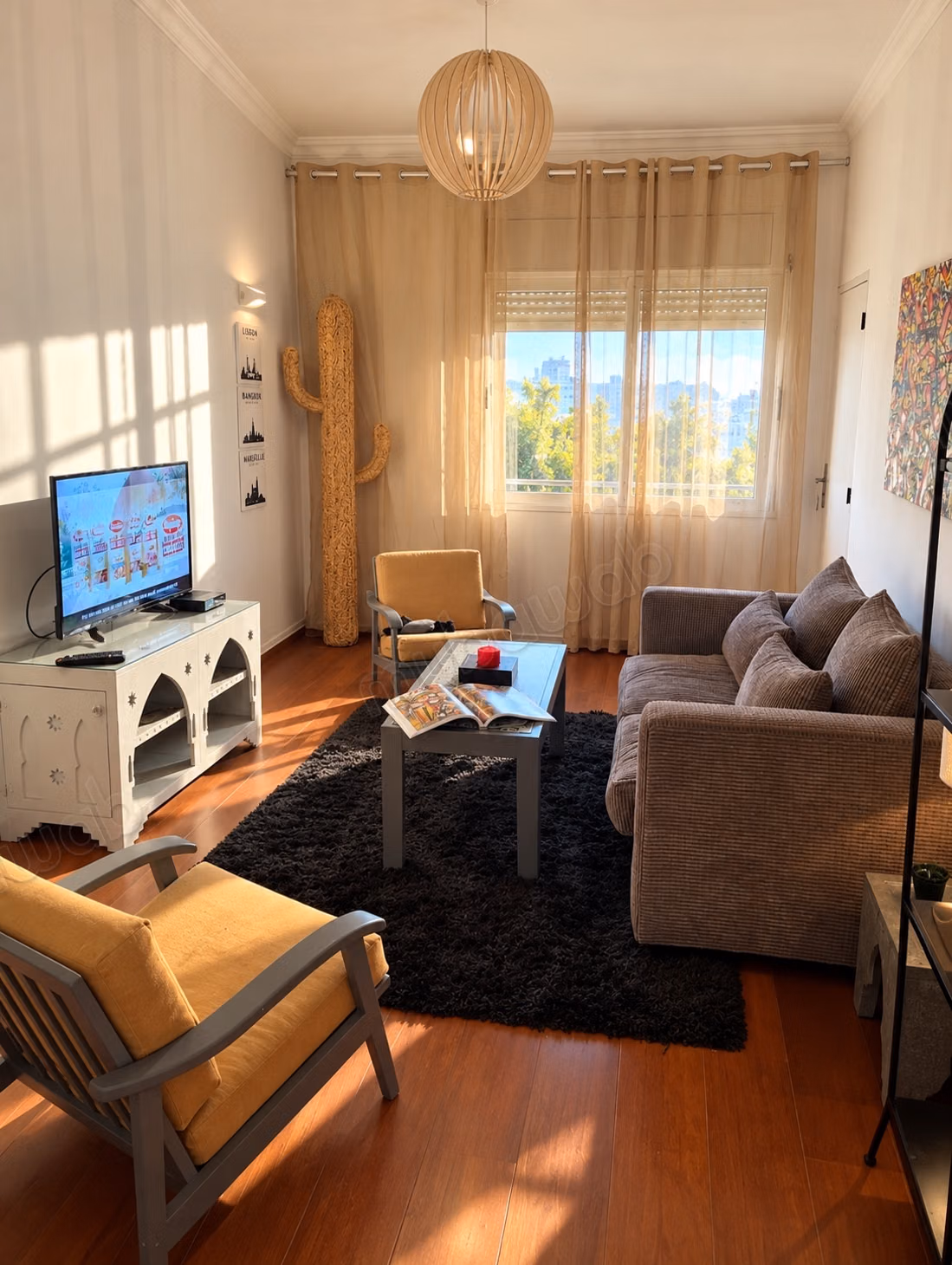Appartement meublé à louer – Bas Agdal, Rabat