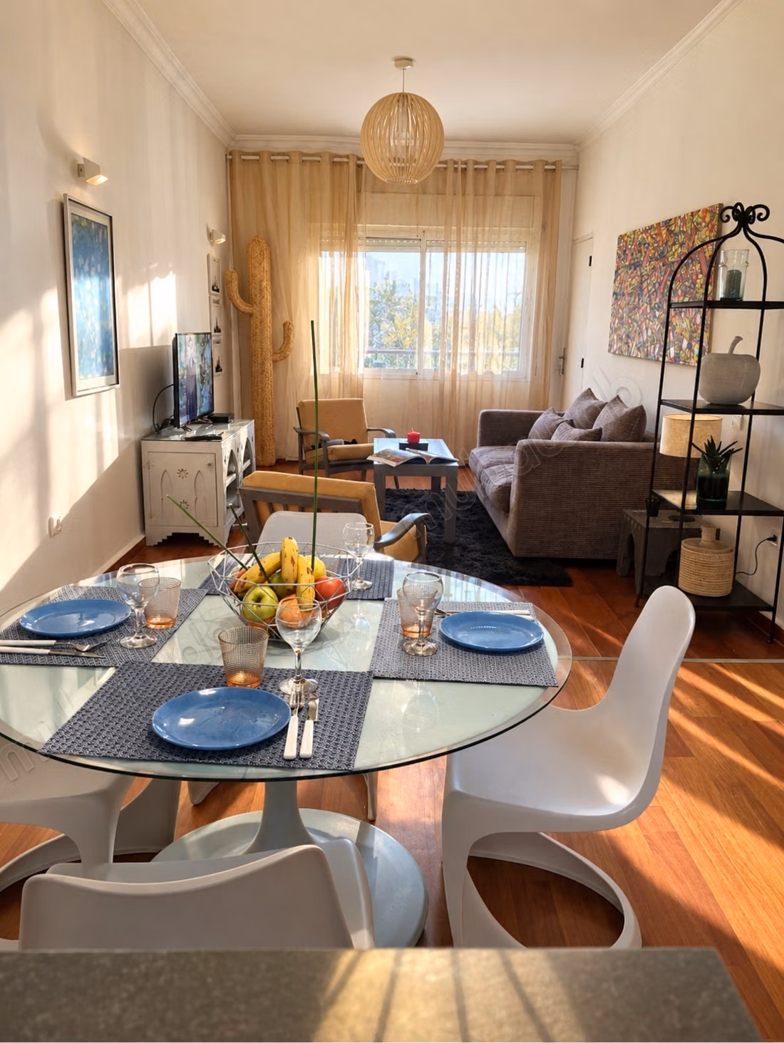 Appartement meublé à louer – Bas Agdal, Rabat