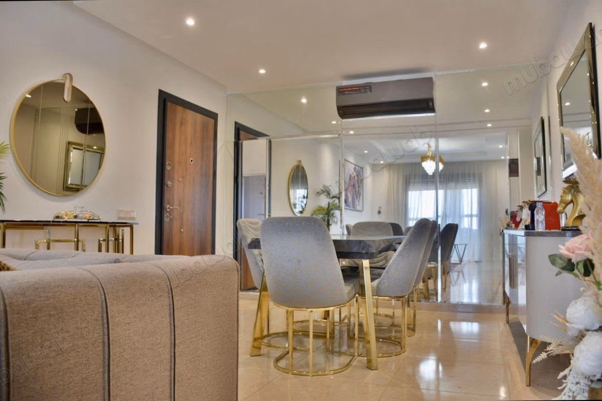 Location d'un appartement à Agdal. Superficie 96 m². Bien meublé