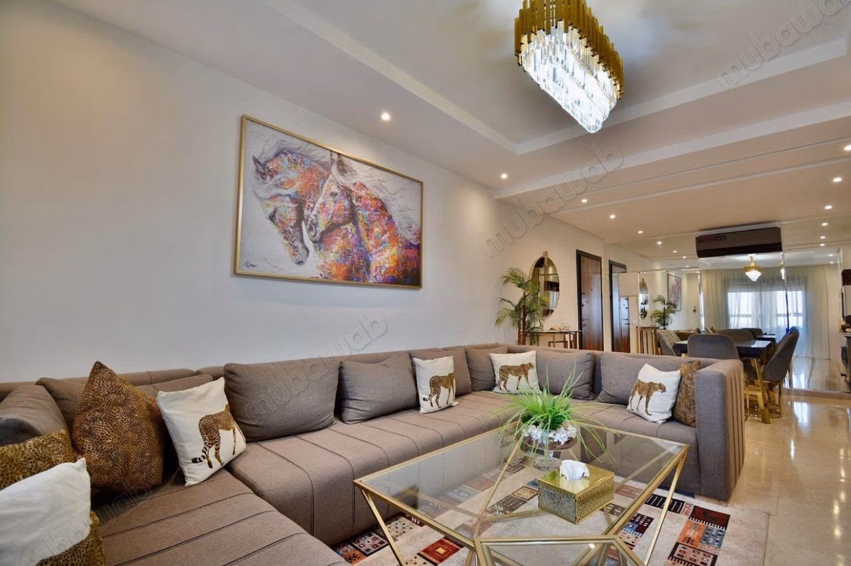 Location d'un appartement à Agdal. Superficie 96 m². Bien meublé