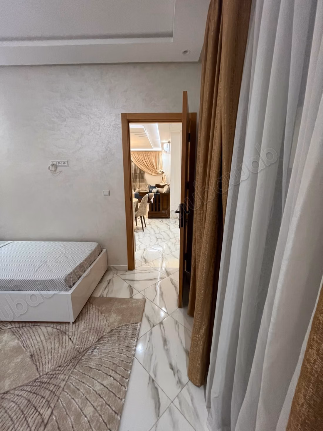 Vacation apartment for rent in Martil. 5 rooms. Minimum number of nights 1