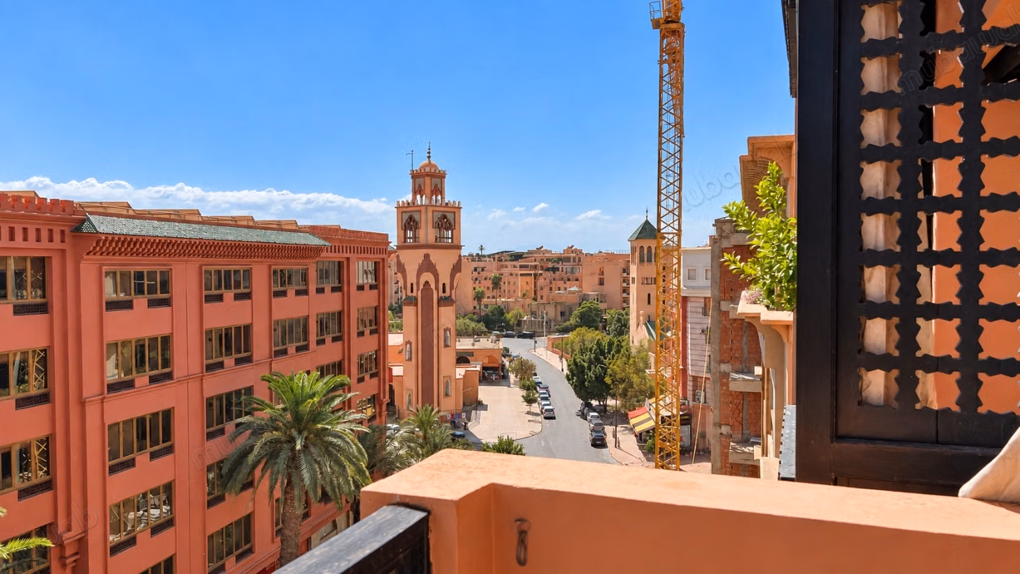 Magnifico Appartamento di 130 m² con Vista su Mohammed V