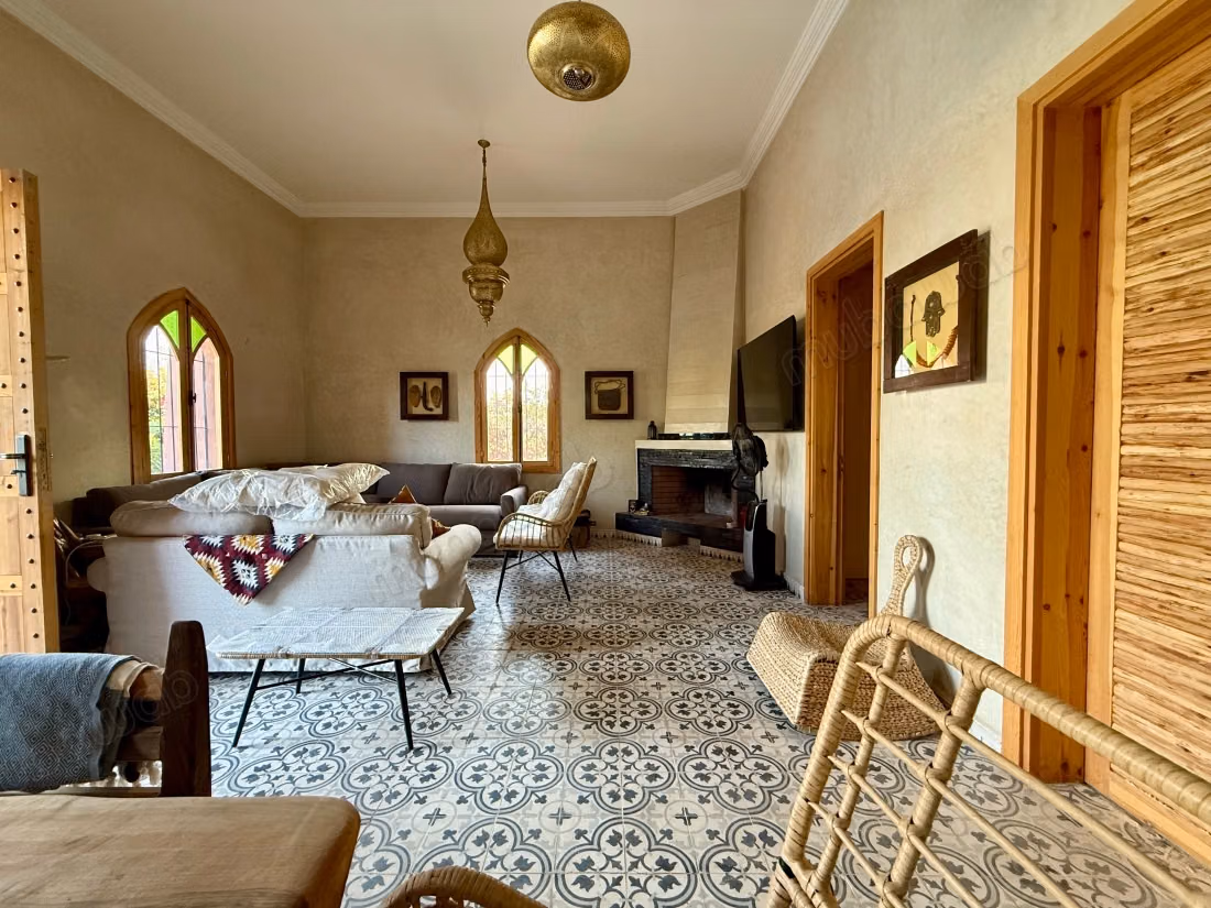 Title Deed Villa for Sale in Marrakech Ourika Road