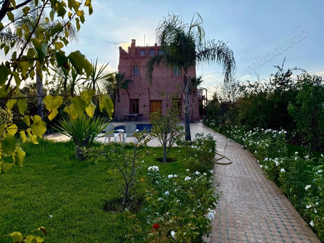 Title Deed Villa for Sale in Marrakech Ourika Road
