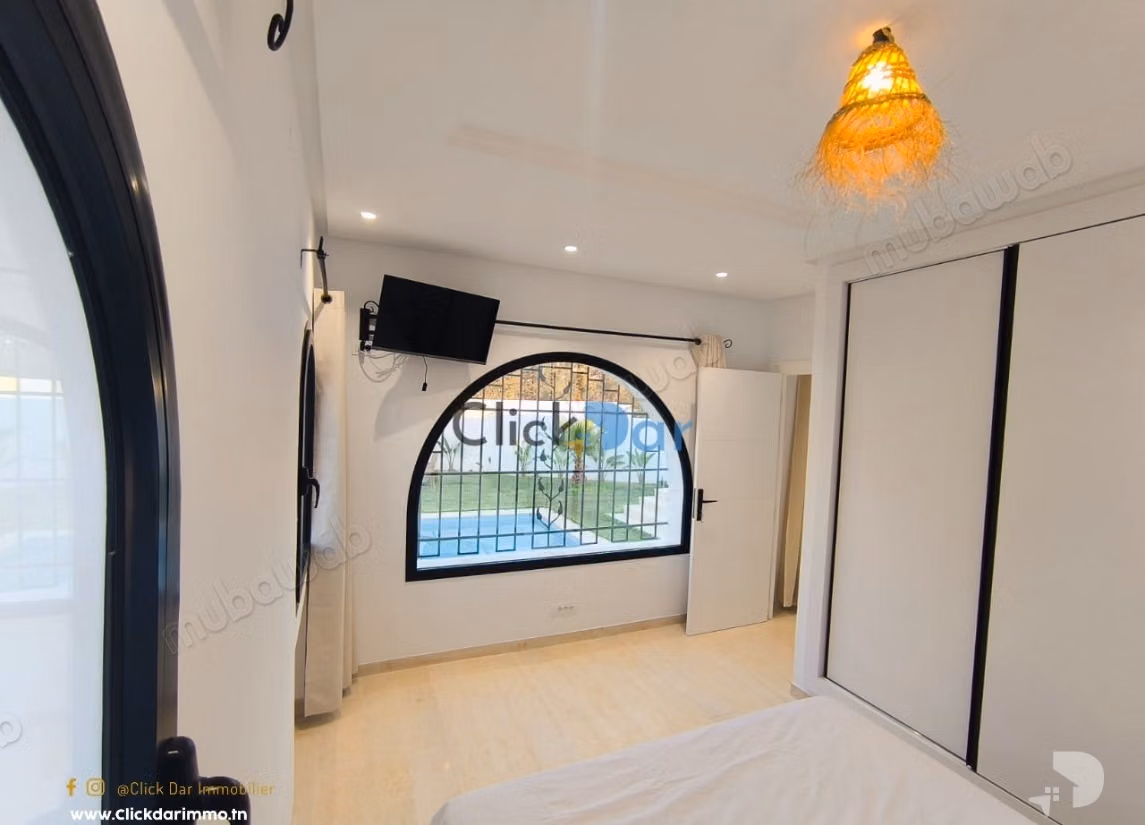 Villa Piscine S3 location annuelle Hammamet
