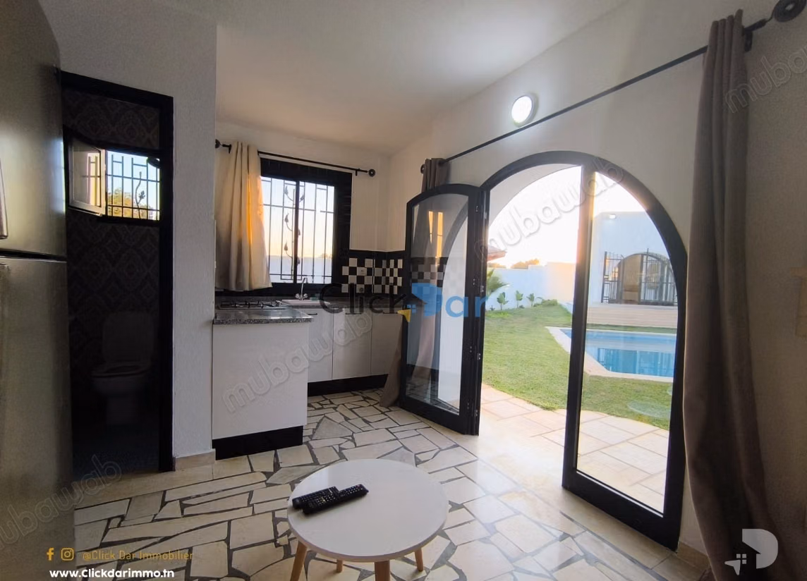 Villa Piscine S3 location annuelle Hammamet