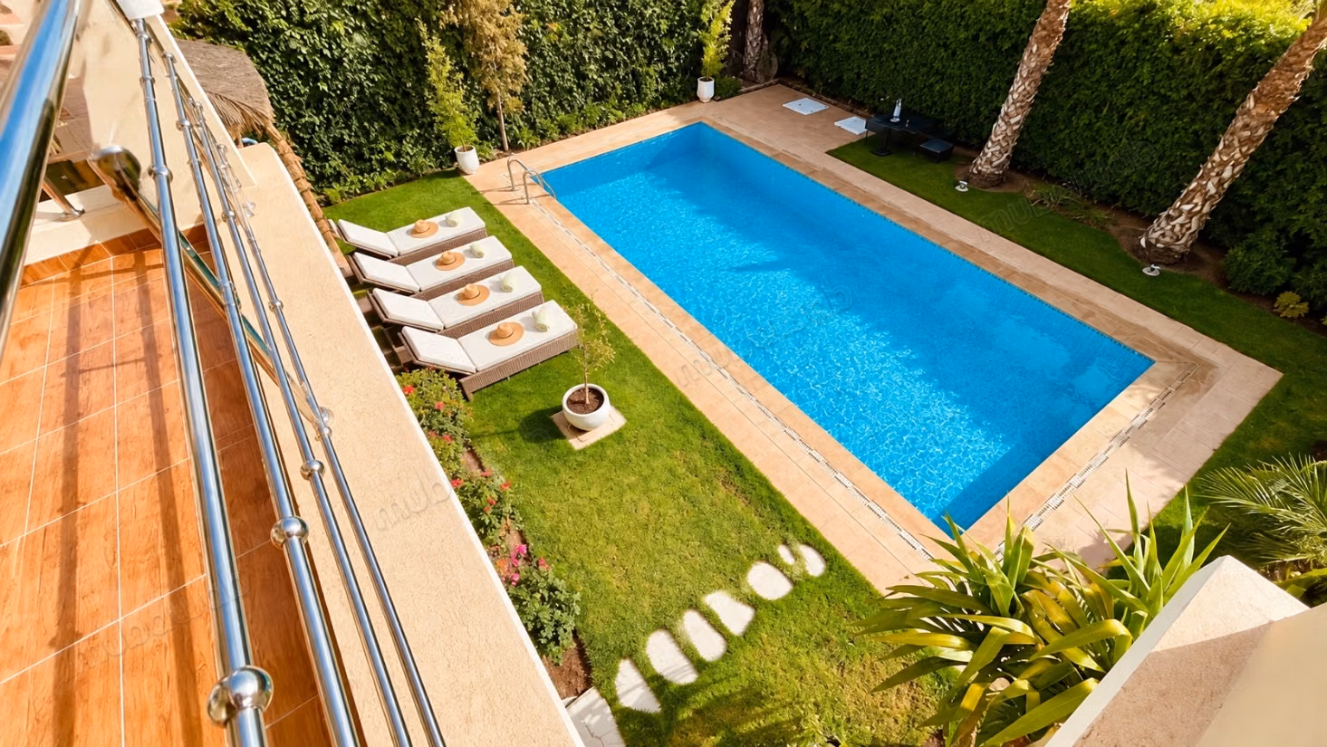 Luxurious house for sale on Route Amizmiz. 4 bedrooms. Furnished
