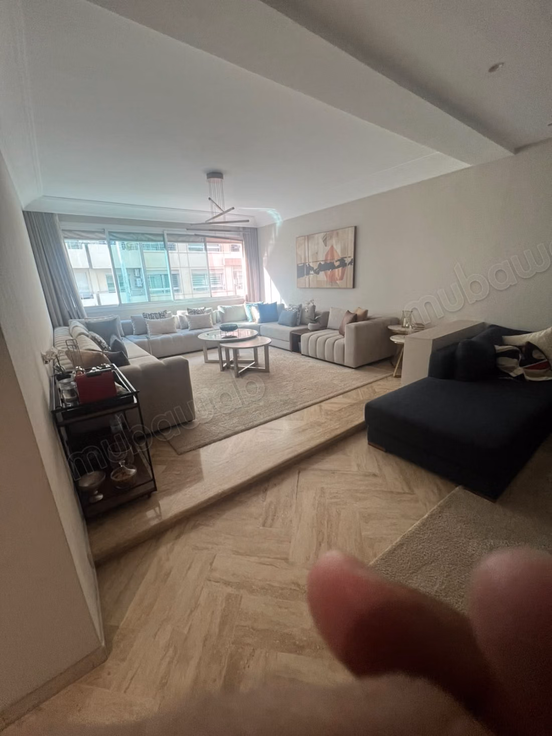 Apartment for sale in Val Fleury. Total area 162 m². Armored door and double glazing system