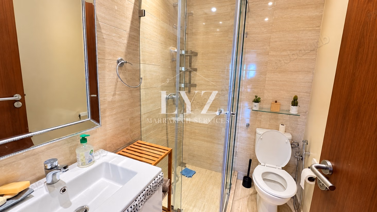 Appartement à louer à Agdal. 3 pièces. Bien meublé