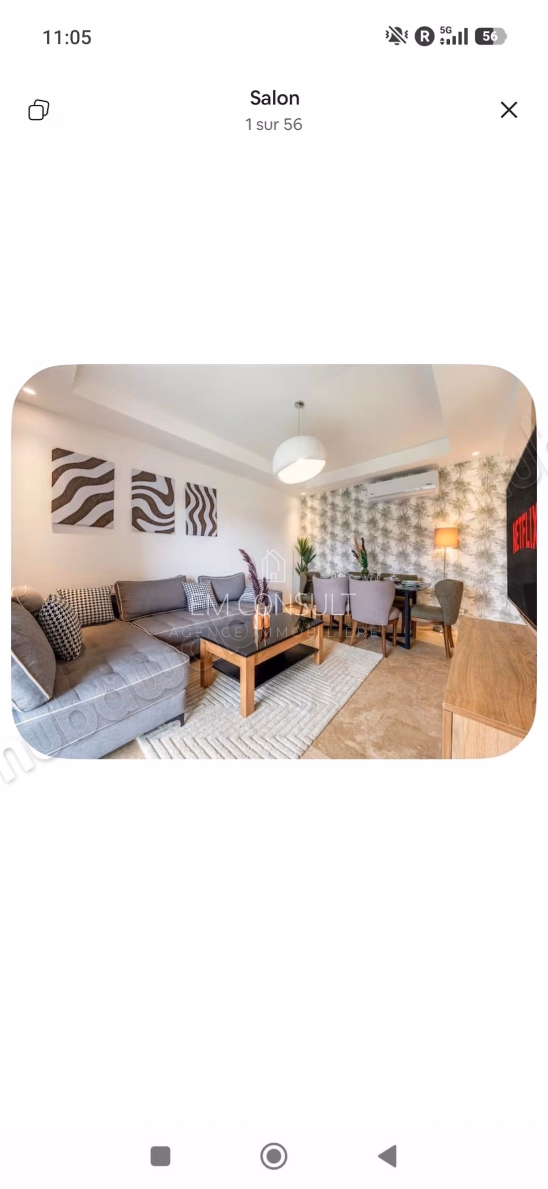 Te huur appartement 2 kamers op de Tahanaoutweg