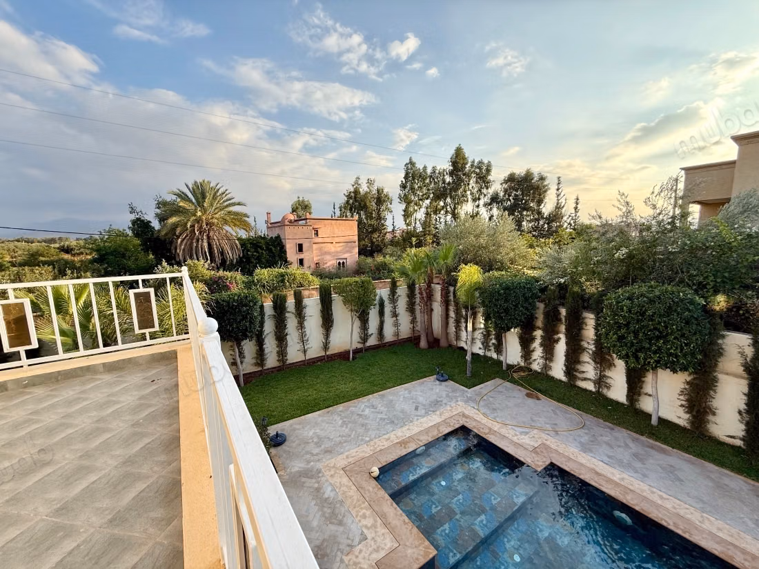 Title Deed Villa for Sale Ourika Road Marrakech Km 25