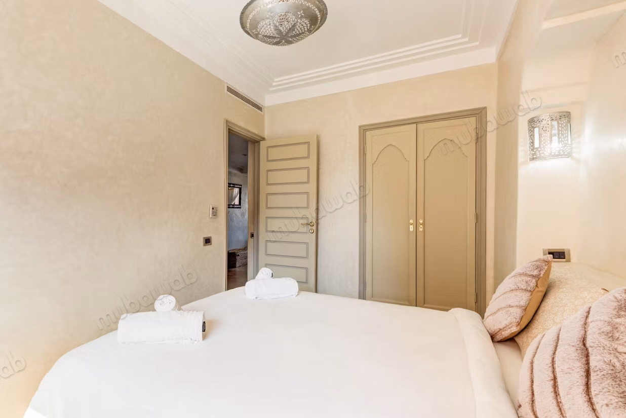 High-end apartment with 2 bedrooms in Guéliz