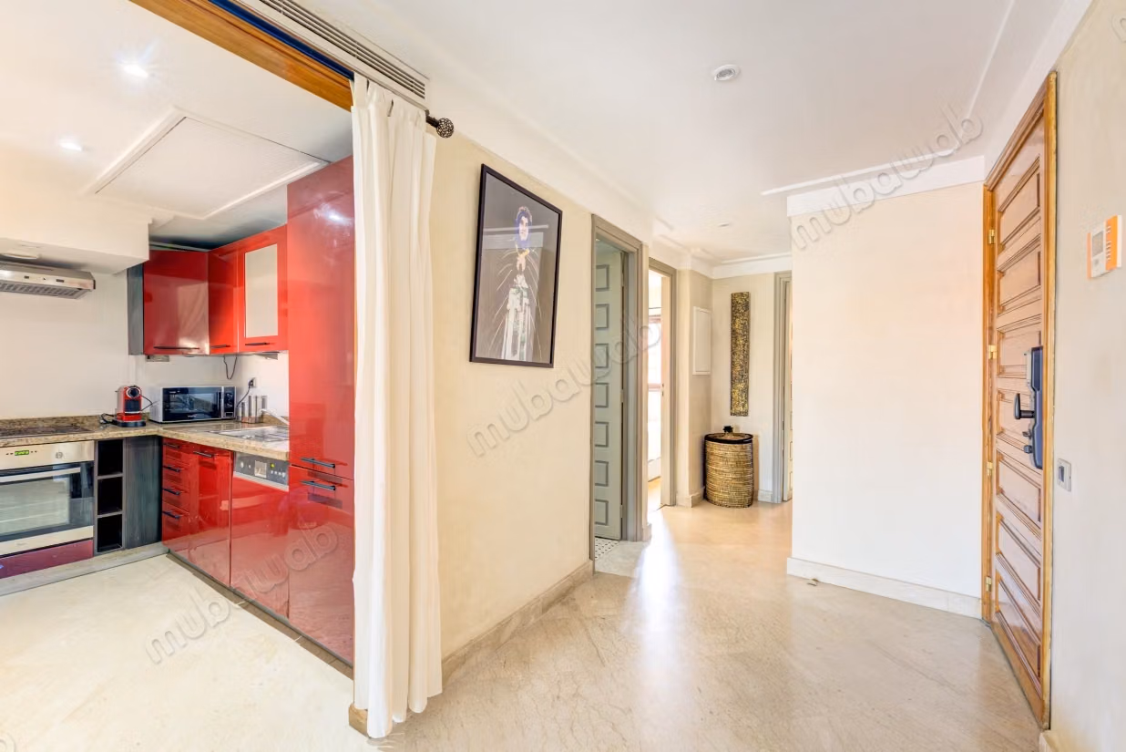 High-end apartment with 2 bedrooms in Guéliz