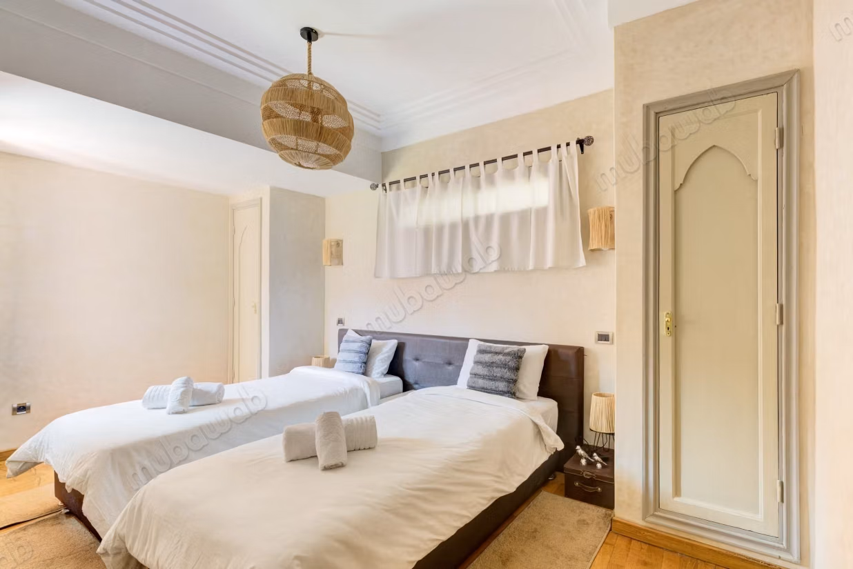 High-end apartment with 2 bedrooms in Guéliz