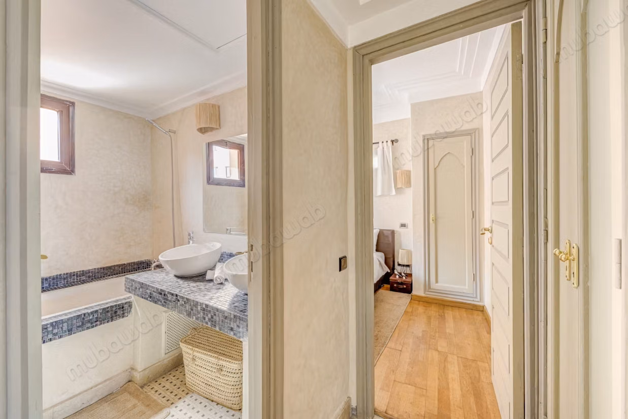 High-end apartment with 2 bedrooms in Guéliz