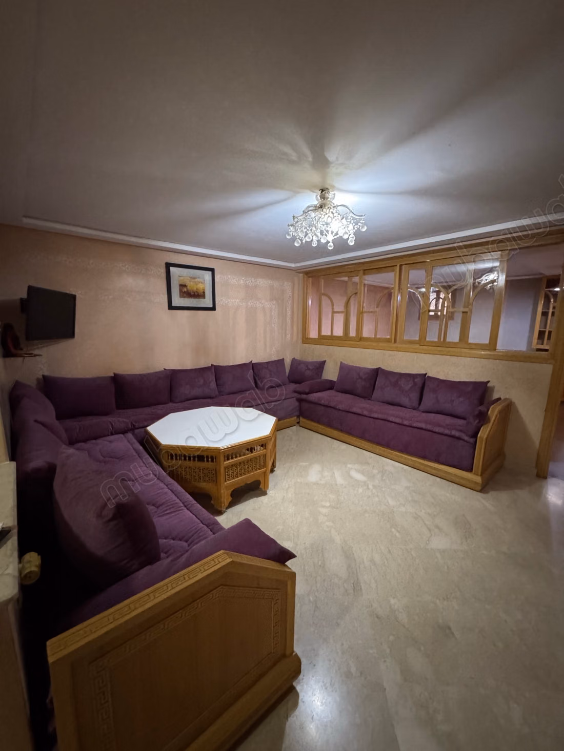 Magnifique villa à louer à Agdal. 6 pièces confortables. Meublé